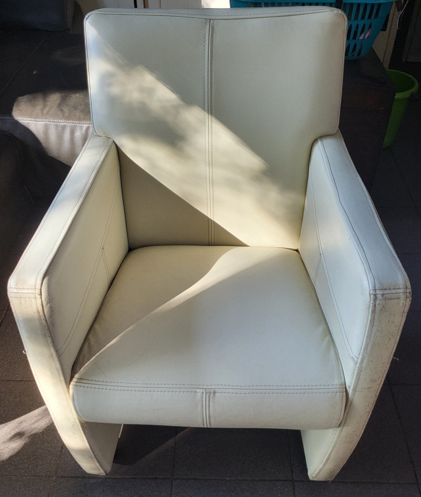 eetkamerstoelen, Huis en Inrichting, Ophalen, Gebruikt, Leer, Modern