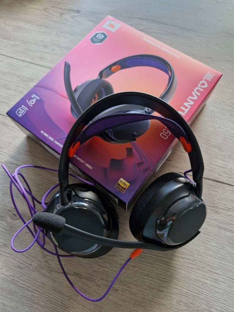 Headset JBL Quantum 250 (3x gebruikt!), Computers en Software, Ophalen, JBL, On-ear, Bedraad