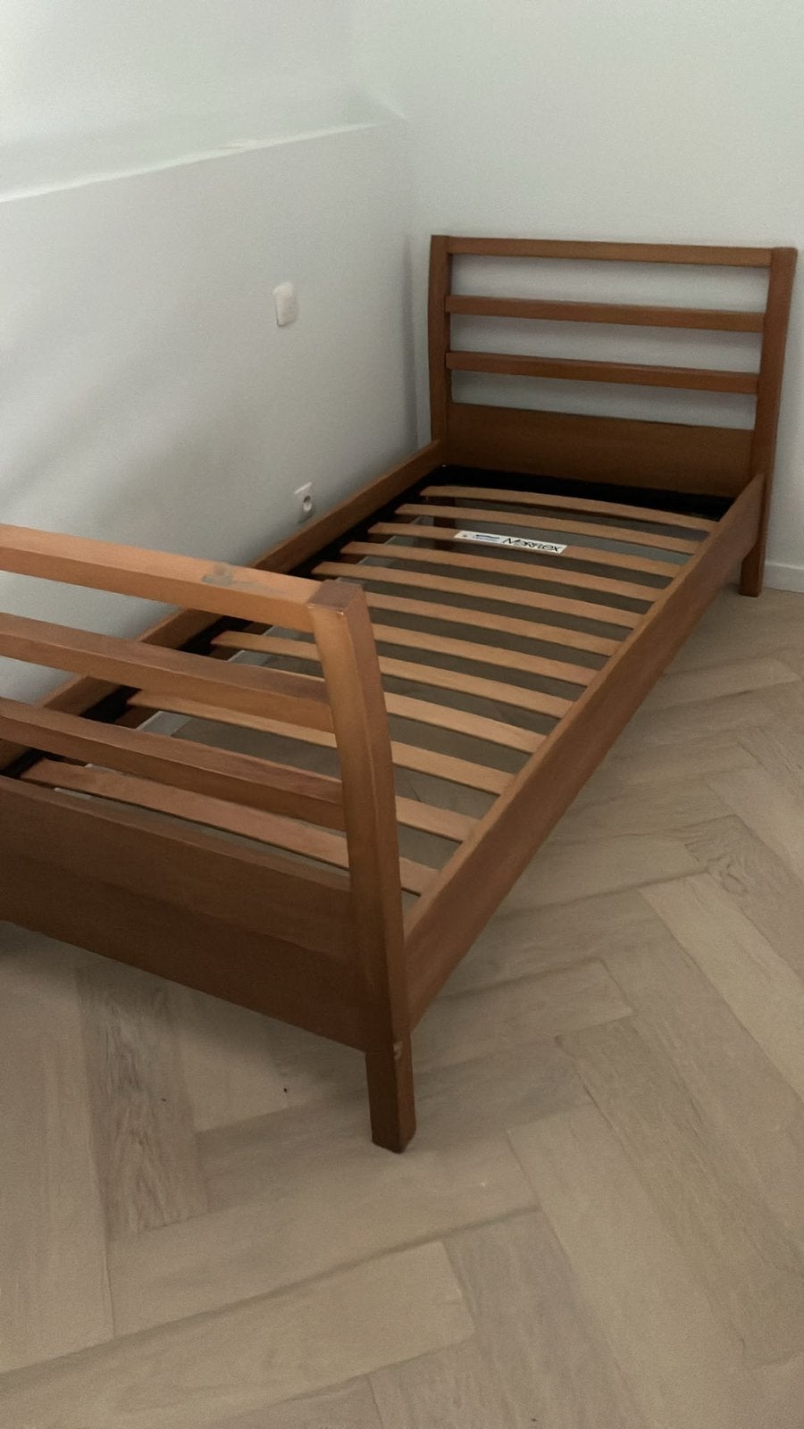 Bed voor 1 persoon (2 stuks), Ophalen, Gebruikt, 90 cm, Eenpersoons