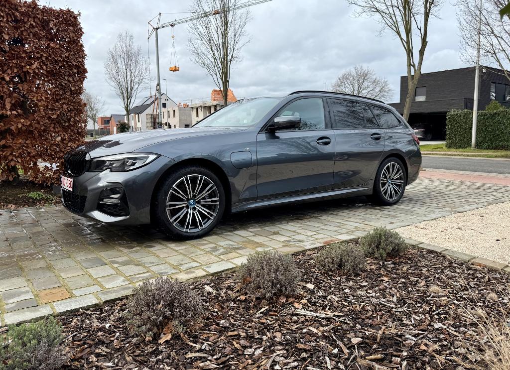 BMW 320e Hybride M-sport (garantie), Auto's, Automaat, Break, Cruise Control, 3 Reeks