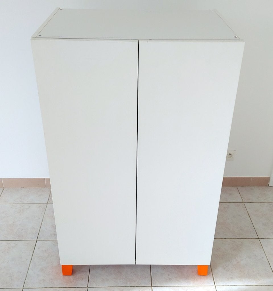 Penderie blanche (IKEA Plasta), Comme neuf, 50 à 100 cm, 100 à 150 cm, Autres matériaux