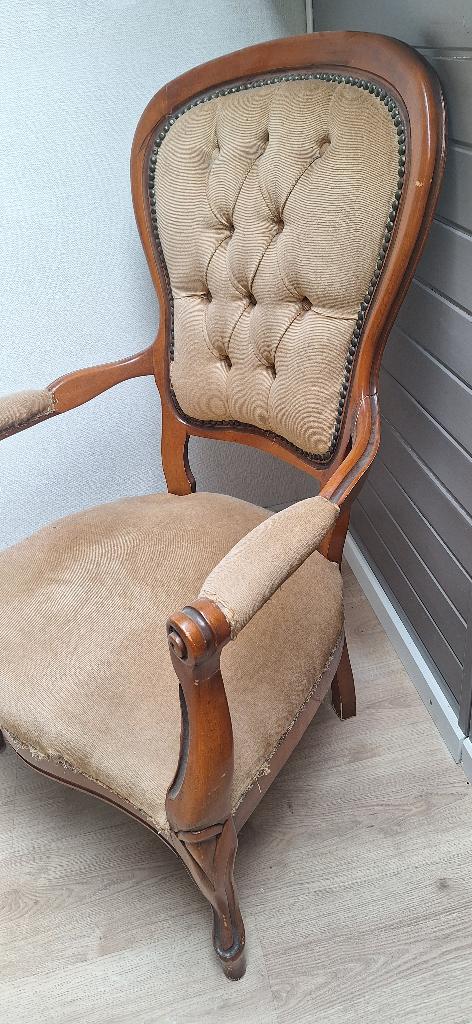 Fauteuil ancien à restaurer, Antiquités & Art, Enlèvement