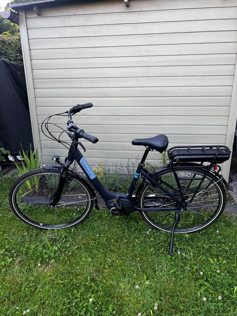 Gazelle Paris C7 elektrische fiets (weinig km's), Fietsen en Brommers, Ophalen, Zo goed als nieuw, 47 tot 51 cm, 50 km per accu of meer
