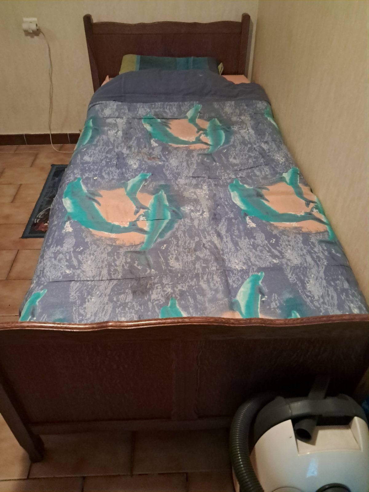 Lit breton 1 pers plus matelas et voir description, Enlèvement, Comme neuf