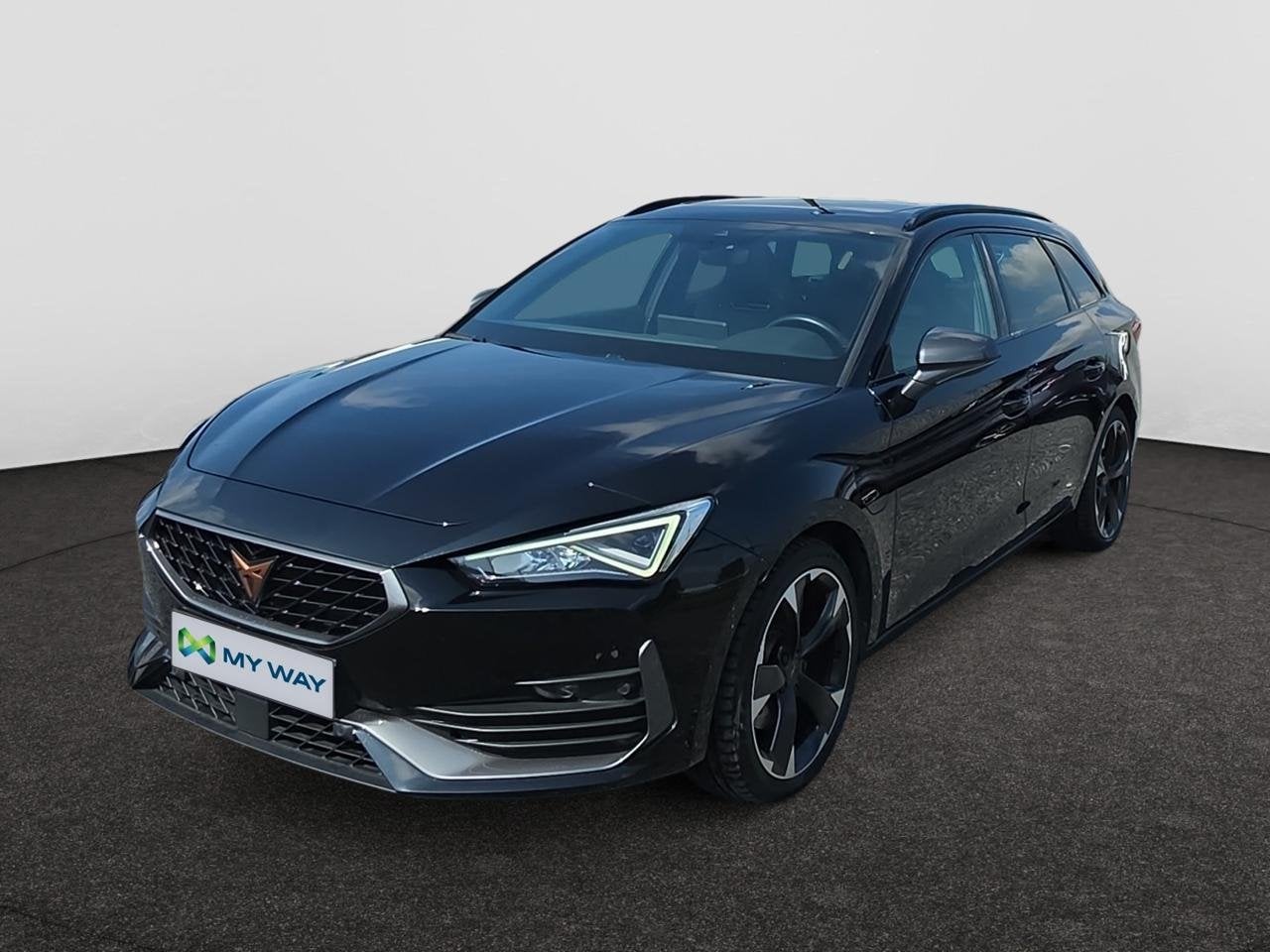 Cupra Leon ST e-Hybrid (PHEV) 1.4 DSG (150 kW), Auto's, Automaat, Leon, Zwart, https://public.car-pass.be/vhr/9c140301-74af-417c-a32e-a8024f47fdd9