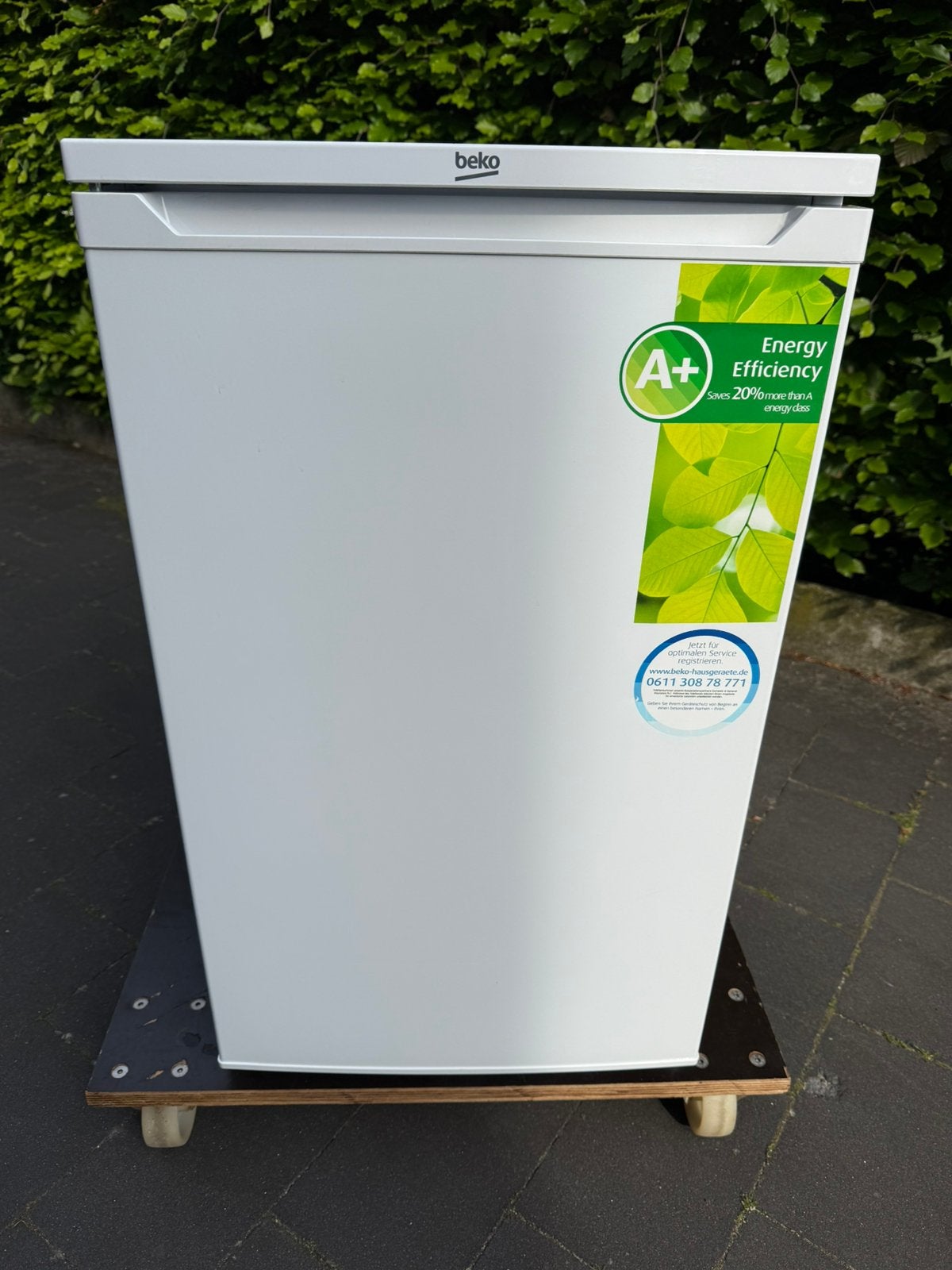 Beko ijskast compact model A+, Elektronische apparatuur, Vriezers en Diepvrieskisten, Ophalen, Zo goed als nieuw