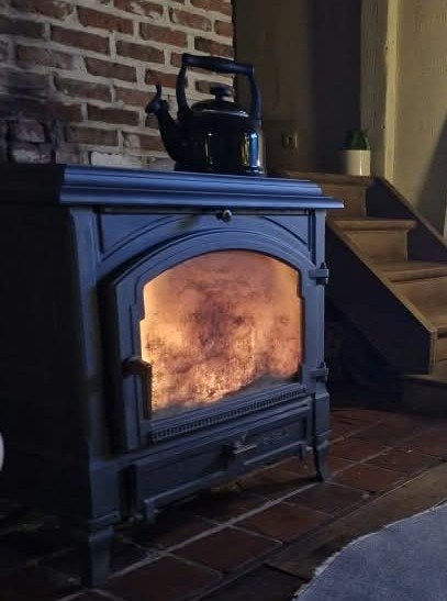 Houtkachel Efel, Ophalen, Gebruikt, Houtkachel, Vrijstaand