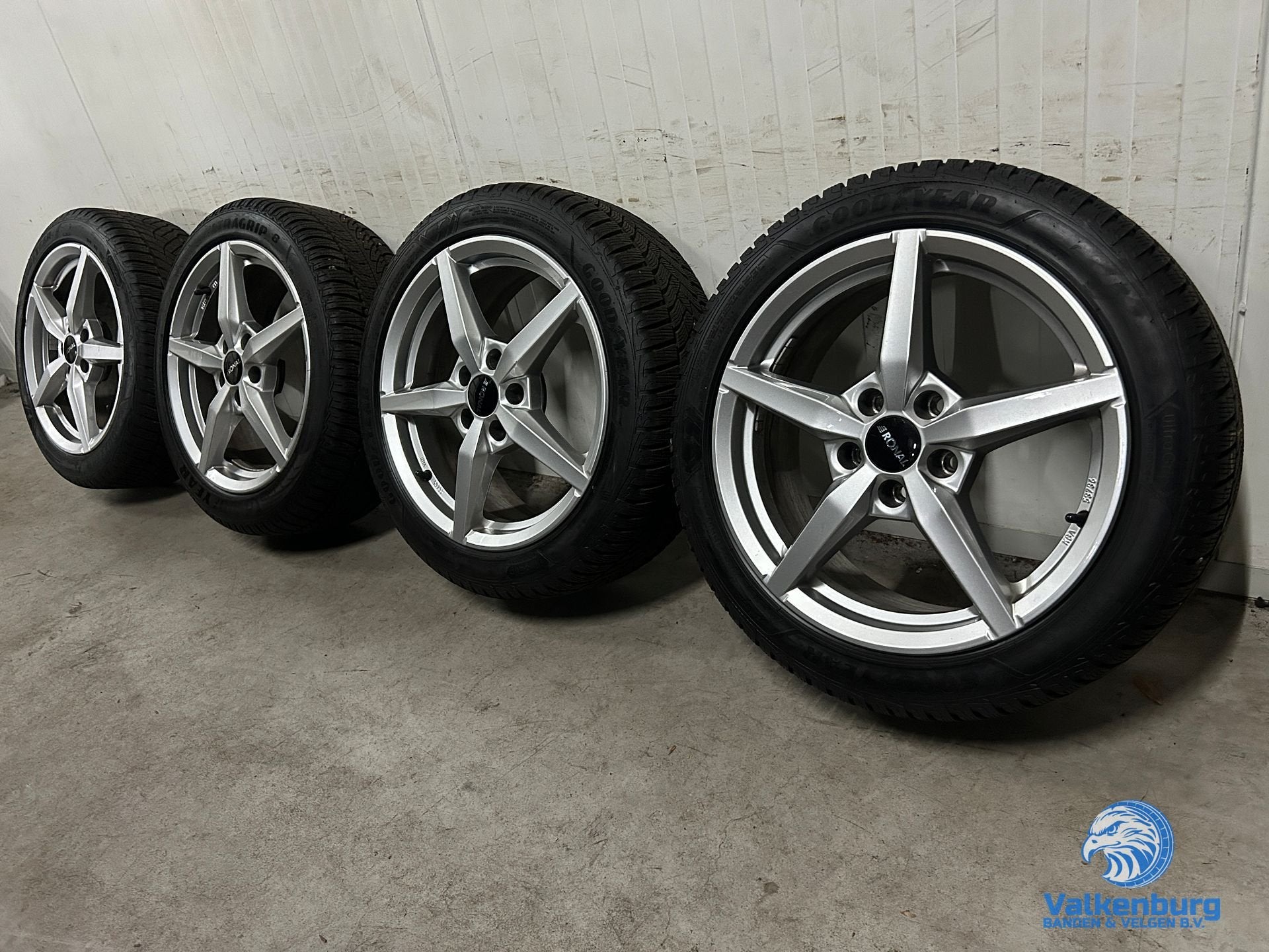 8-9mm! VAG VW Golf Caddy Audi A3 Leon 17 inch velgen 5x112 w, Auto-onderdelen, Gebruikt, -, -, Banden en Velgen