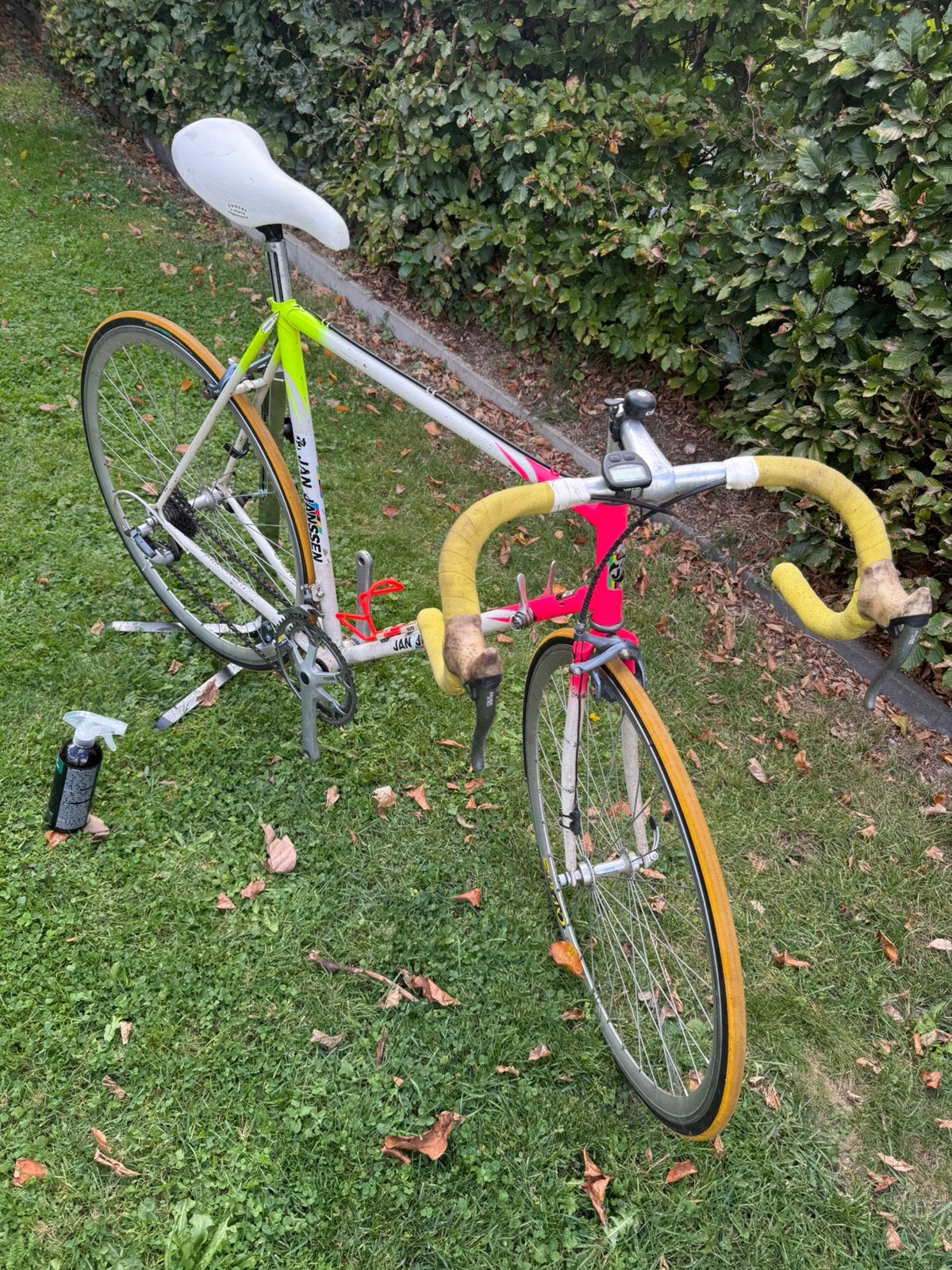 Vélo de route vintage Jan Janssen - Shimano Exage/Biopace -l, Autres marques, Frein sur jante, Acier, Enlèvement