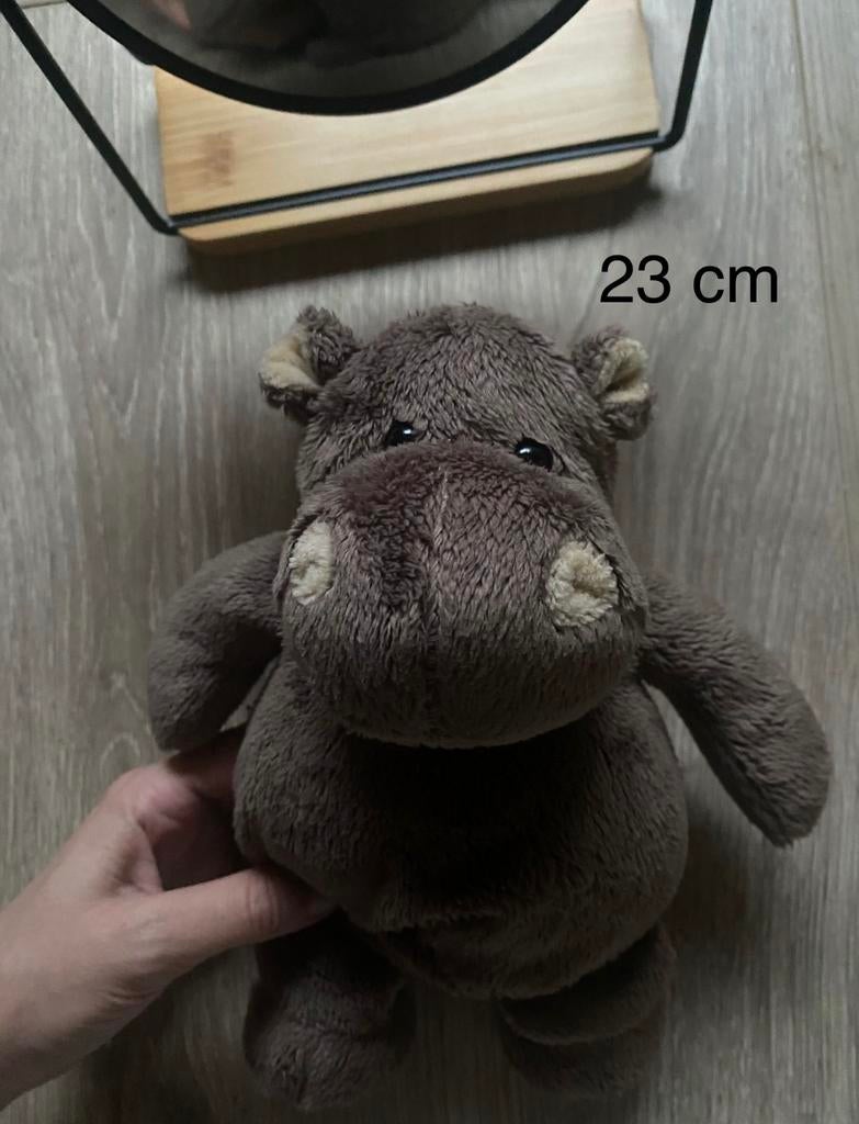 🔥 Teddybeer Nijlpaard - 23 cm, Kinderen en Baby's, Speelgoed | Knuffels en Pluche, Ophalen of Verzenden
