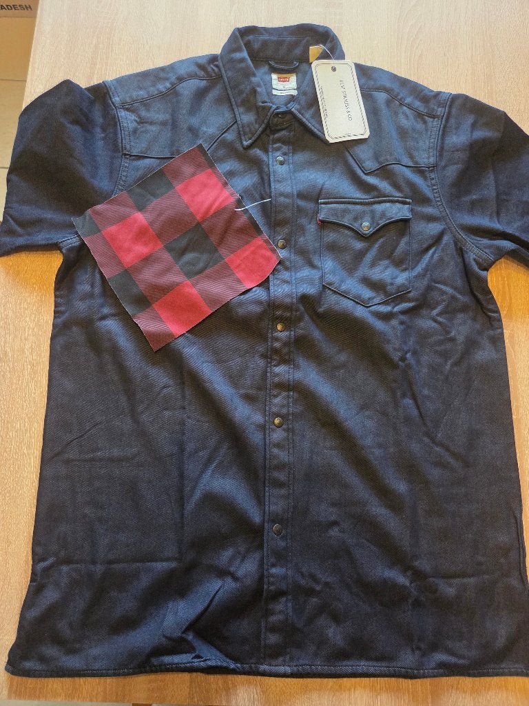 Chemise neuve Homme marque Levis, Neuf, Tour de cou 39/40 (M), Enlèvement ou Envoi, LEVI'S