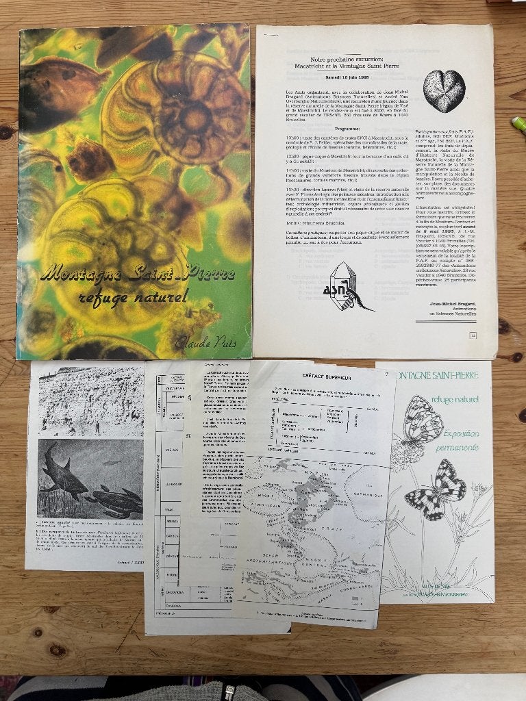 Montagne Saint-Pierre, Luik, Doc en educatief materiaal, Boeken, Verzenden