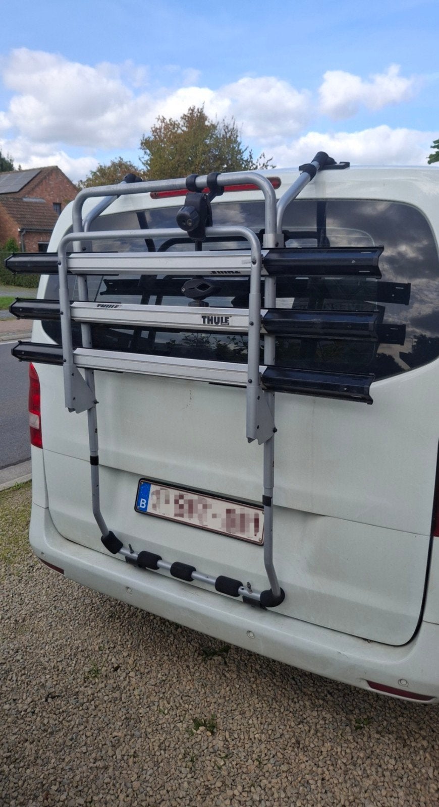 Fietsendrager THULE kofferklep, Ophalen, Gebruikt