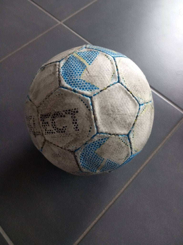 voetbal, Ophalen, Gebruikt
