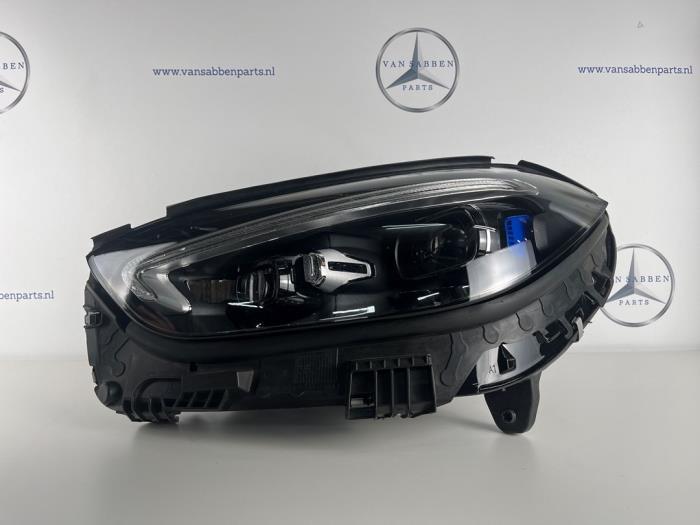 Koplamp links van een Mercedes C-Klasse, Auto-onderdelen, Verlichting, Mercedes-Benz, Gebruikt, 3 maanden garantie
