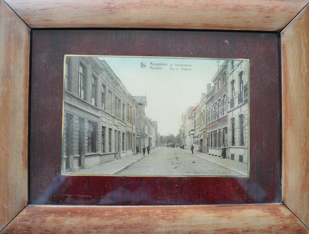 oude ansichtkaart, Verzamelen, Ophalen, Voor 1920, Gelopen, West-Vlaanderen