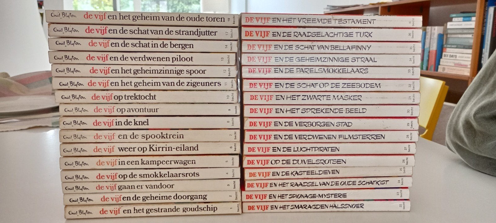 De Vijf van Enid Blyton, Boeken, Ophalen, Enid Blyton