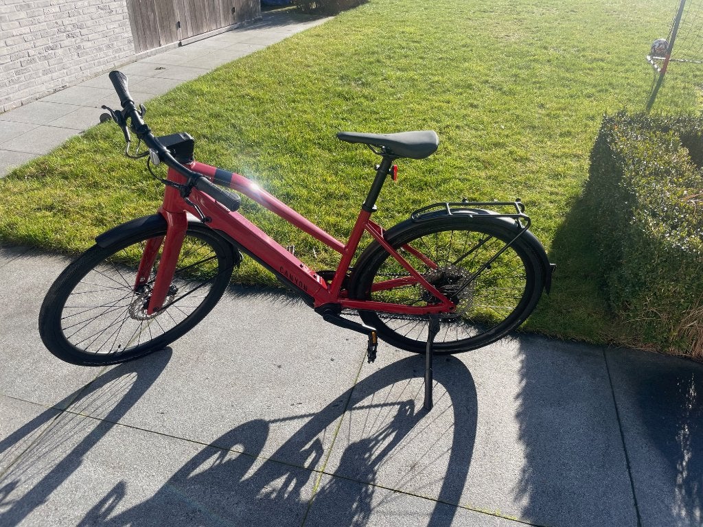 Sportieve Elektrische fiets canyon commuter:on 7 wmn, Ophalen, Zo goed als nieuw, 50 km per accu of meer, Overige merken