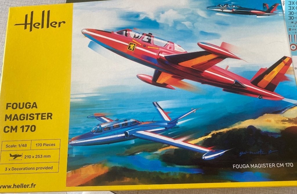 Maquette FOUGA MAGISTER 1/48, Enlèvement ou Envoi, Neuf, Modèle réduit