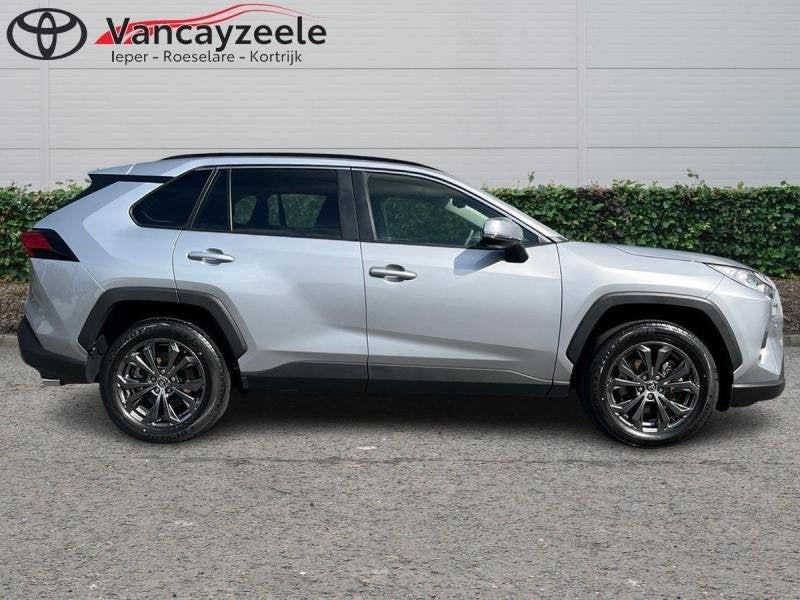 Toyota rav4 Dynamic Plus+leder+EV zetels+cam+gps+sens V+A, Auto's, Toyota, USB, 161 kW, 5 deurs, Hybride Elektrisch/Benzine