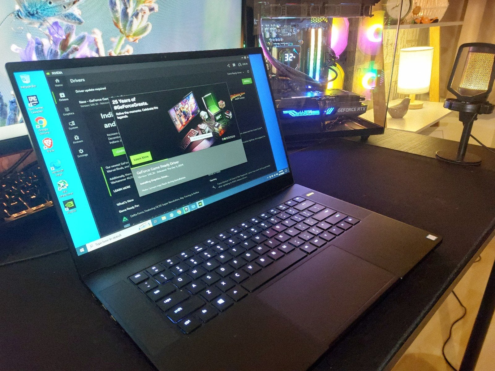 Raser Blade 15 144hz rtx2080 24GB ram 500 GB Nvme, Informatique & Logiciels, Ordinateurs Vintage, Enlèvement, Razer