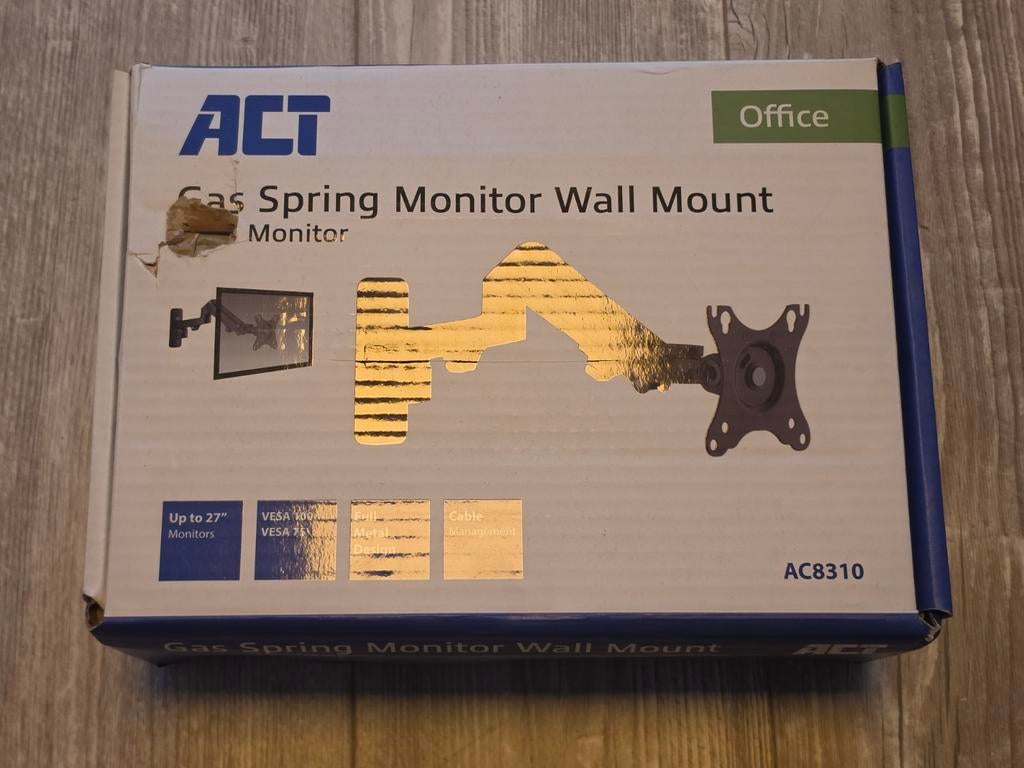 Support mural pour moniteur ACT AC8310 avec boîtier, Enlèvement ou Envoi, ACT