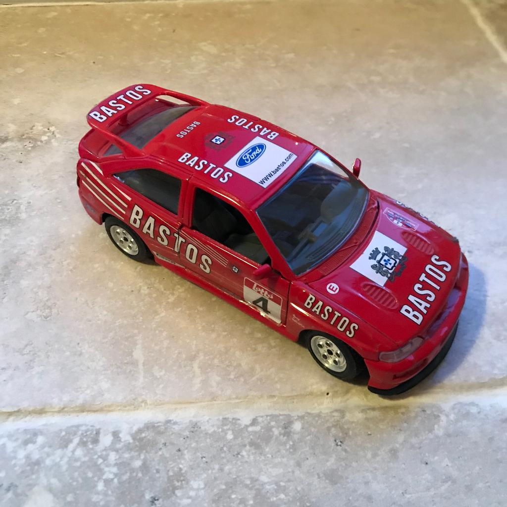 Bburago Ford Escort Cosworth, Enlèvement, Utilisé