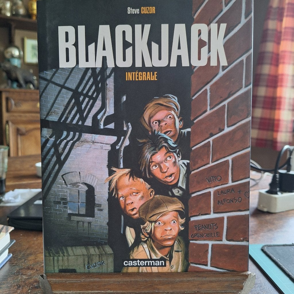 blackjack intégrale cuzor casterman, Gelezen, Cuzor steve, Eén stripboek, Ophalen of Verzenden