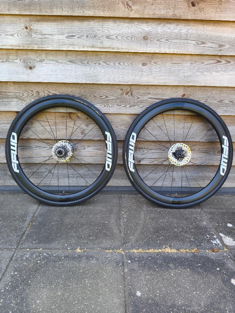 Racewielset van Fast Forward [FFWD] type Ryot 44 DISC, Fietsen en Brommers, Ophalen of Verzenden, Zo goed als nieuw, Carbon, Schijfrem