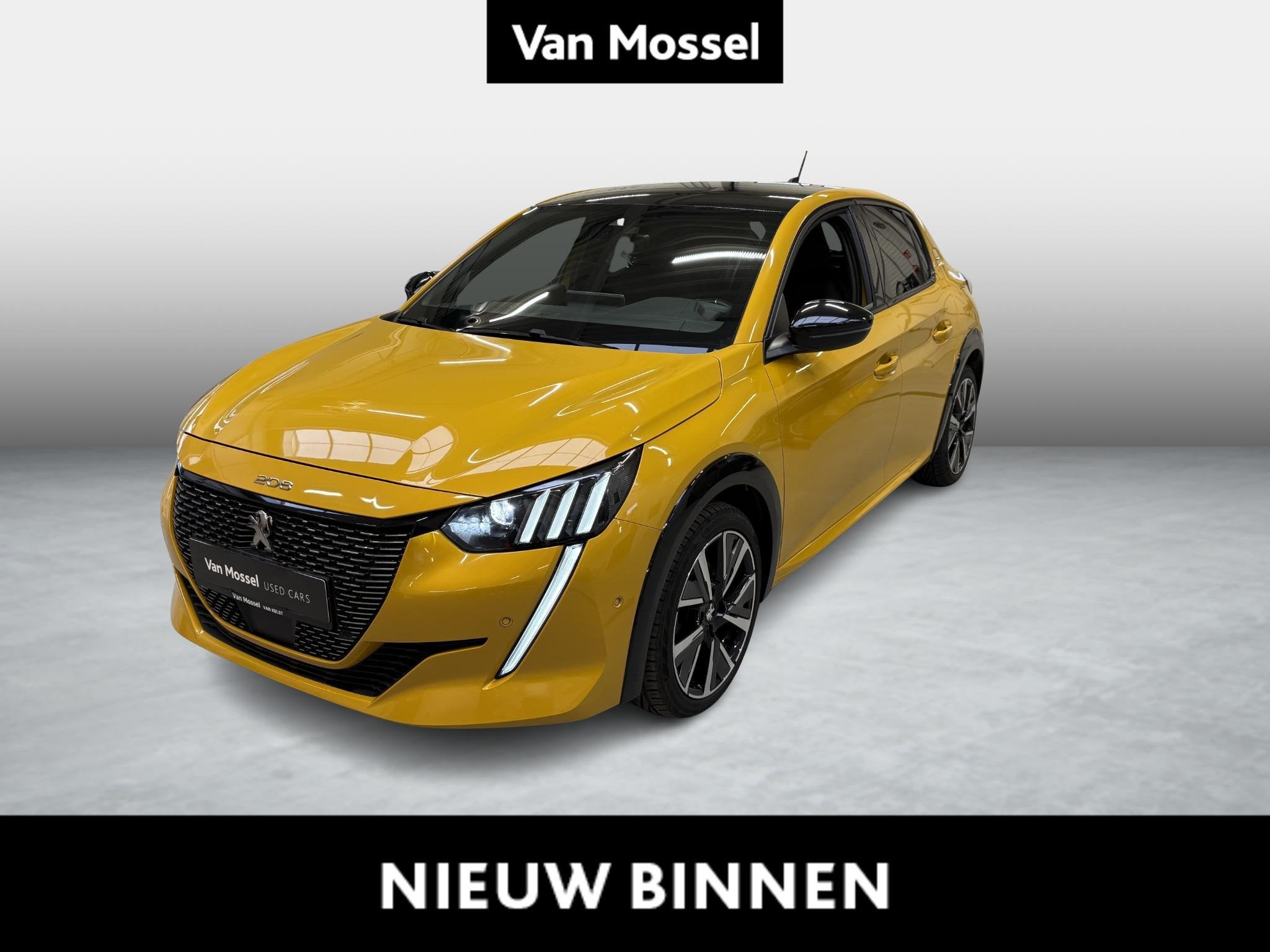 Peugeot 208 1.2 PureTech 100 MAN6 S&S GT Pack, Auto's, Voorwielaandrijving, Gebruikt, 1165 kg, Geel
