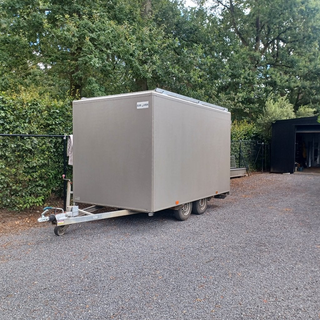 aanhangwagen dubbelasser geremd, Autos : Divers, Enlèvement, Utilisé
