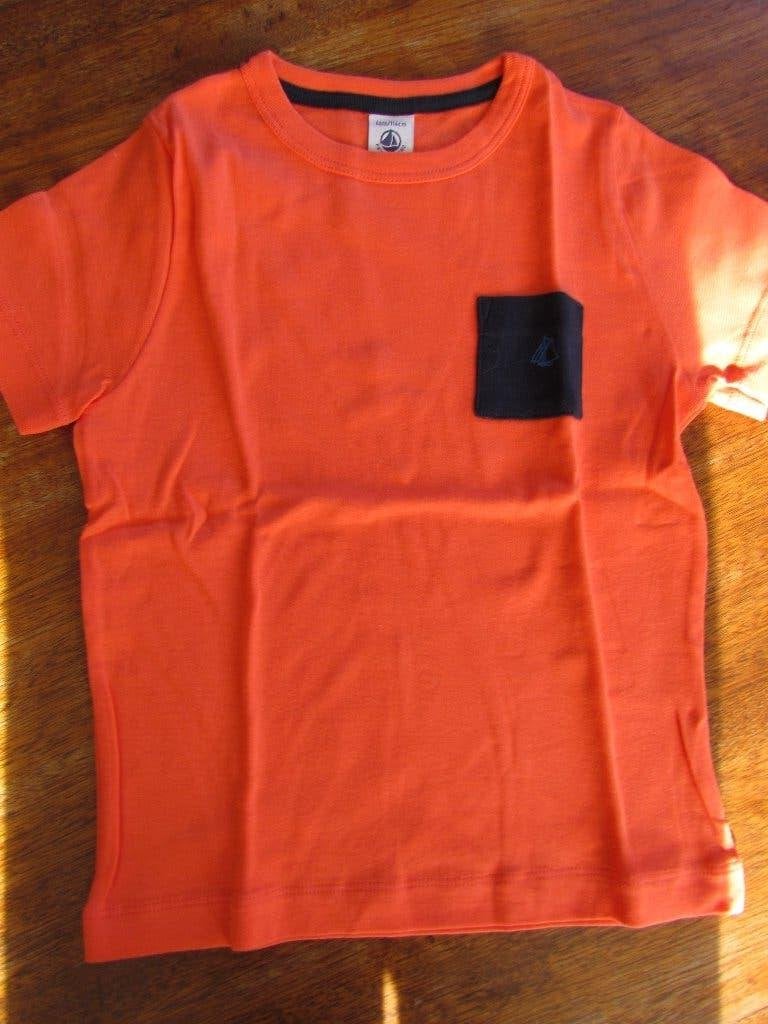 T-shirt Petit Bateau 4 ans, Garçon ou Fille, Chemise ou À manches longues, Comme neuf, Petit Bateau