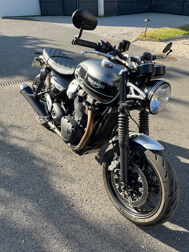 Triumph Speed Twin 1200 - Nombreuses options, Motos, Particulier, Poignées chauffantes
