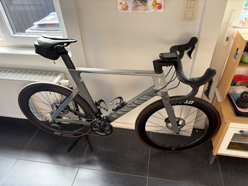 Canyon racefiets, Carbon, Heren, Zo goed als nieuw, Schijfrem