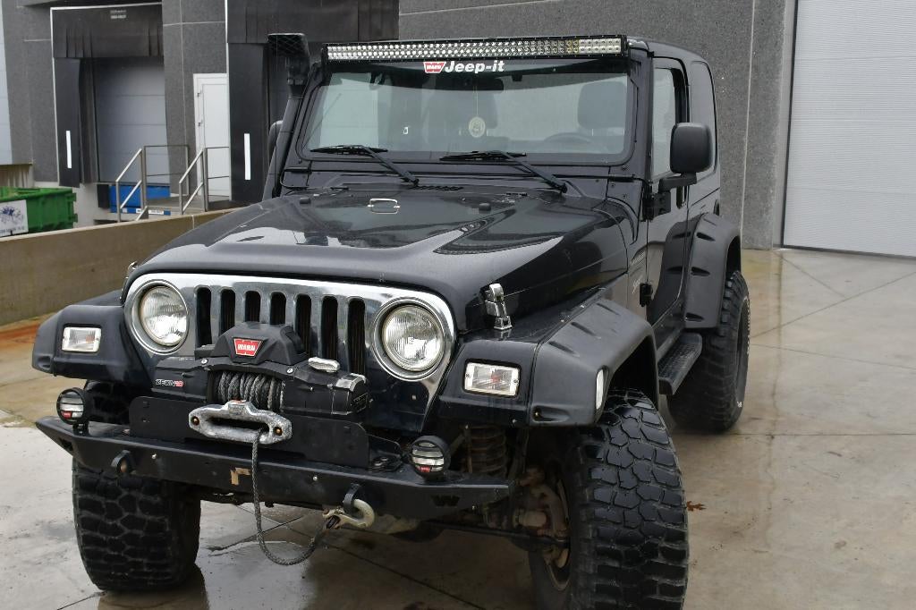 jeep wrangler sport, Auto's, Jeep, 87 kW, Zwart, 1505 kg, Zwart