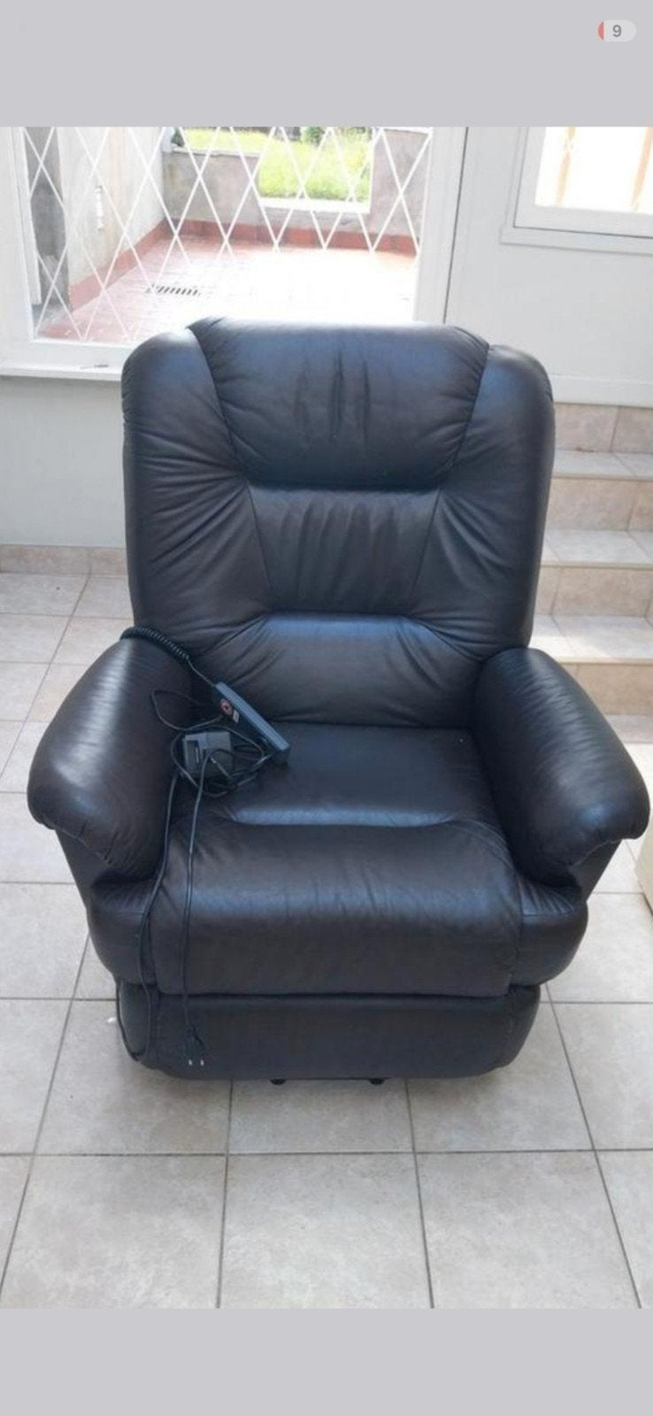 fauteille électrique, Enlèvement, Comme neuf, Cuir, Ancien