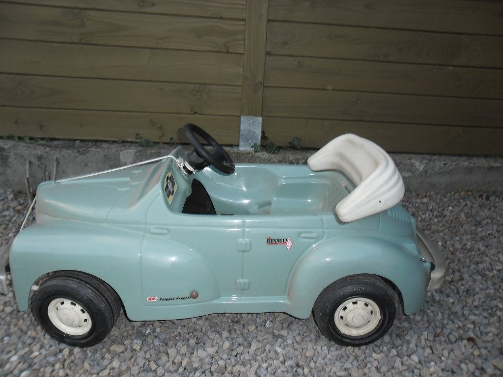 4 cv à pédale verte, Ophalen, Gebruikt, Renault