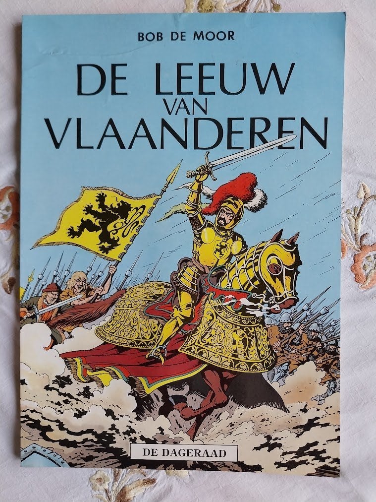 Strip " De leeuw van vlaanderen ", Boeken, Stripverhalen, Eén stripboek, Ophalen of Verzenden, Gelezen