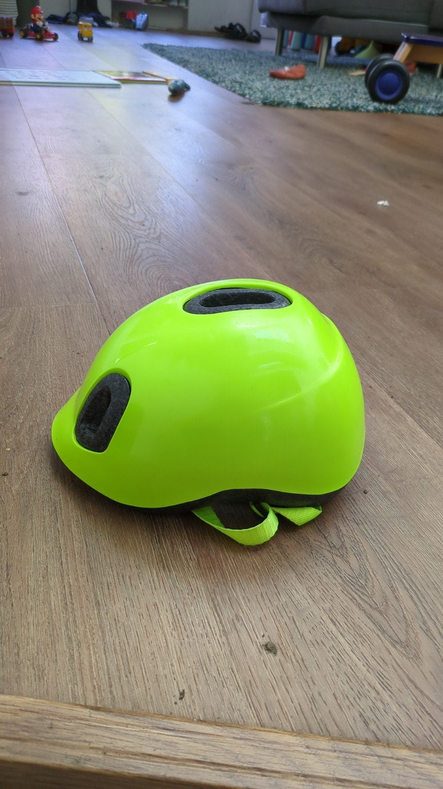 fietshelm maat 44 49 cm, Fietsen en Brommers, Jongen of Meisje, Zo goed als nieuw, Decathlon Btwin, Ophalen
