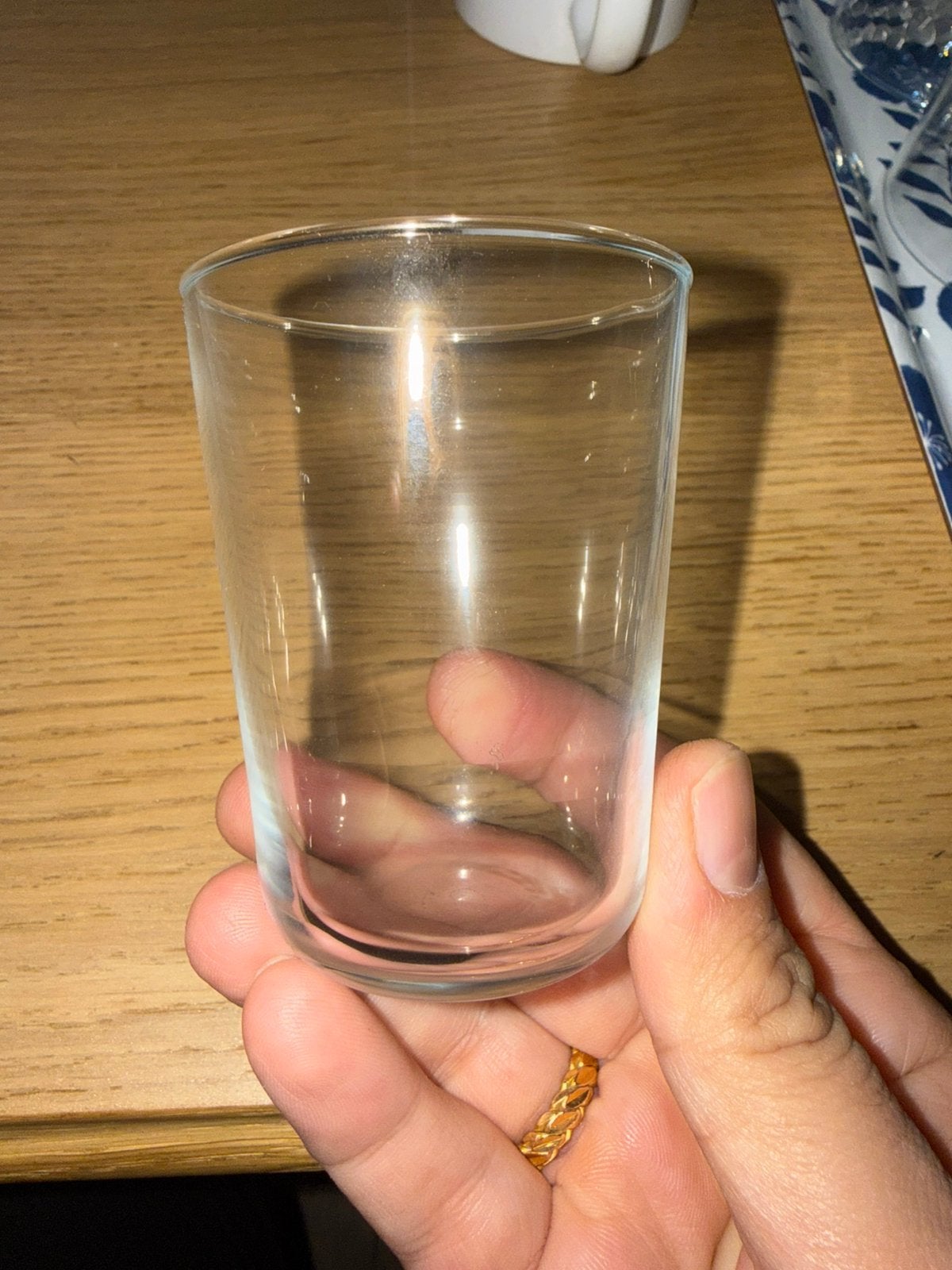 Kleine glazen, Ophalen, Zo goed als nieuw