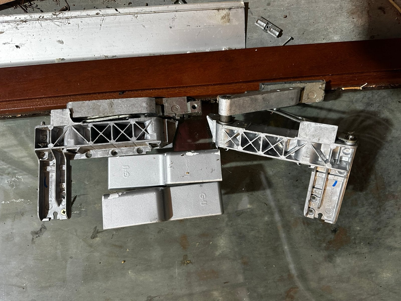 Support de charnière pour porte coulissante, Bricolage & Construction, Enlèvement, Comme neuf