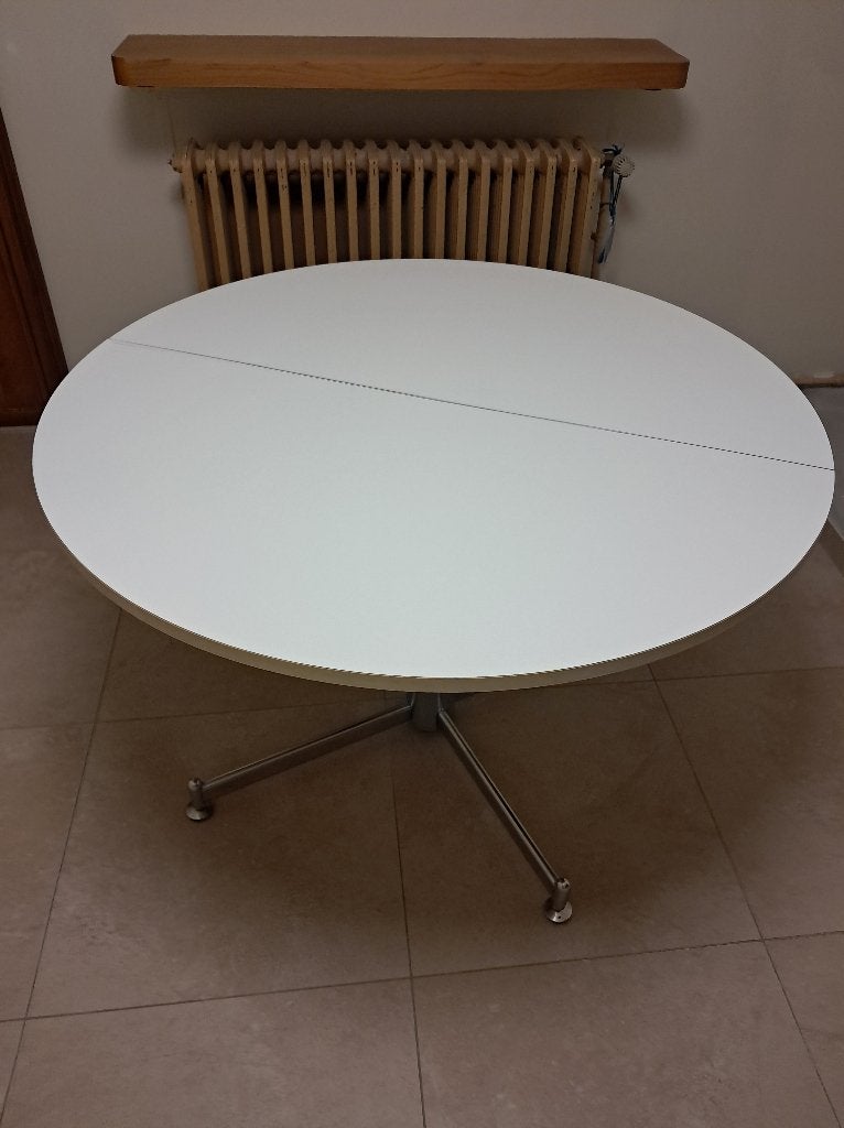Ronde Keuken tafel uittrekbaar, Ophalen, Gebruikt, Vier personen, Overige houtsoorten