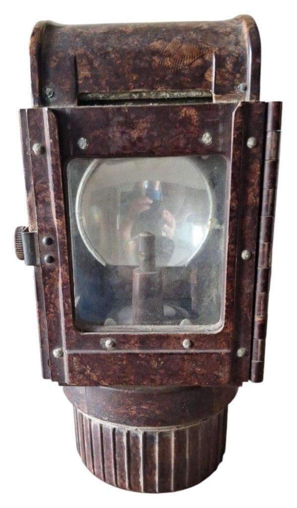 duitse ww2 lamp in gebruikte staat, Verzamelen, Ophalen of Verzenden