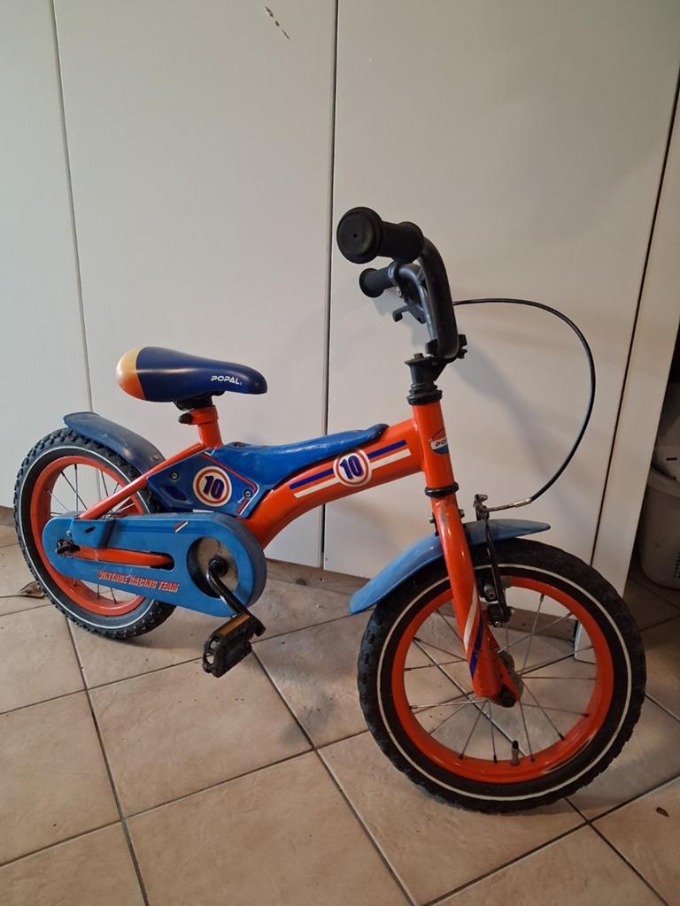 Kinderfiets, Ophalen