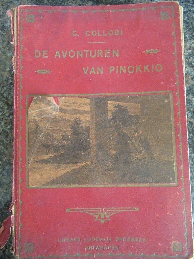 Vintage boek Pinnokio, Verzamelen, Verzenden, Gebruikt