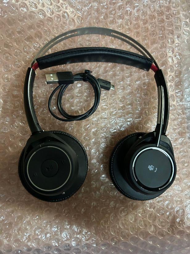 ➡️ Plantronics Poly PLT Focus B-825 B825 Bluetooth DUO, Ophalen of Verzenden, Gebruikt, 1 handset