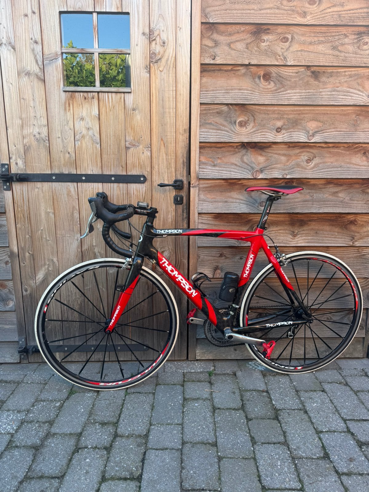 Thomson full carbon racefiets, Fietsen en Brommers, Carbon, Zo goed als nieuw, Meer dan 20 versnellingen, 53 tot 57 cm