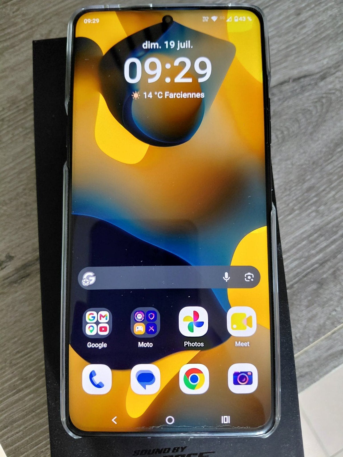 Motorola signature, Ophalen, Zo goed als nieuw, Zwart