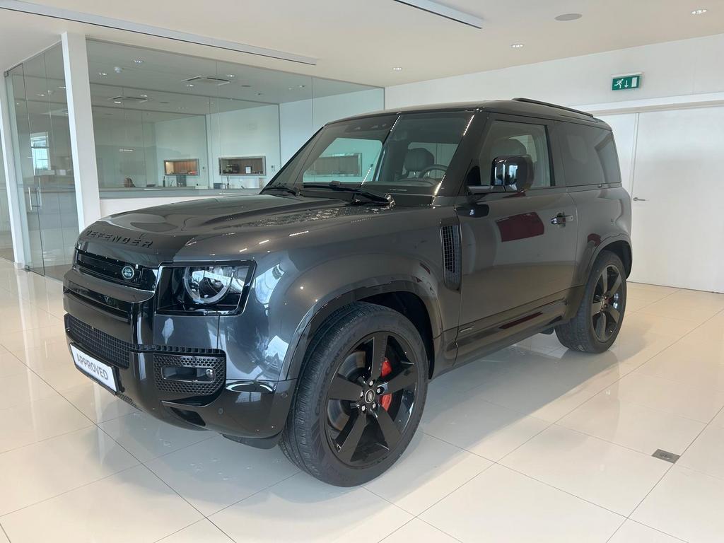 Land Rover Defender 90 P425 X // Lichte Vracht Mogelijk, Autos, Argent ou Gris, Euro 6, 5000 cm³, 314 kW