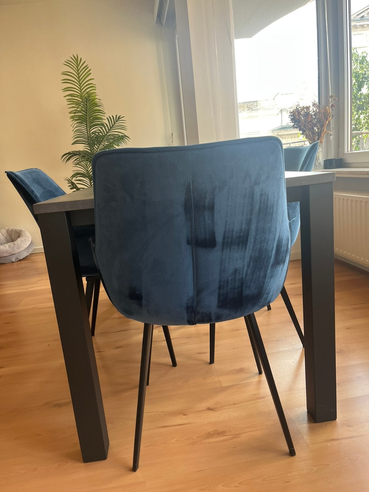 Eettafel + stoelen WEBA, Huis en Inrichting, Ophalen, Gebruikt